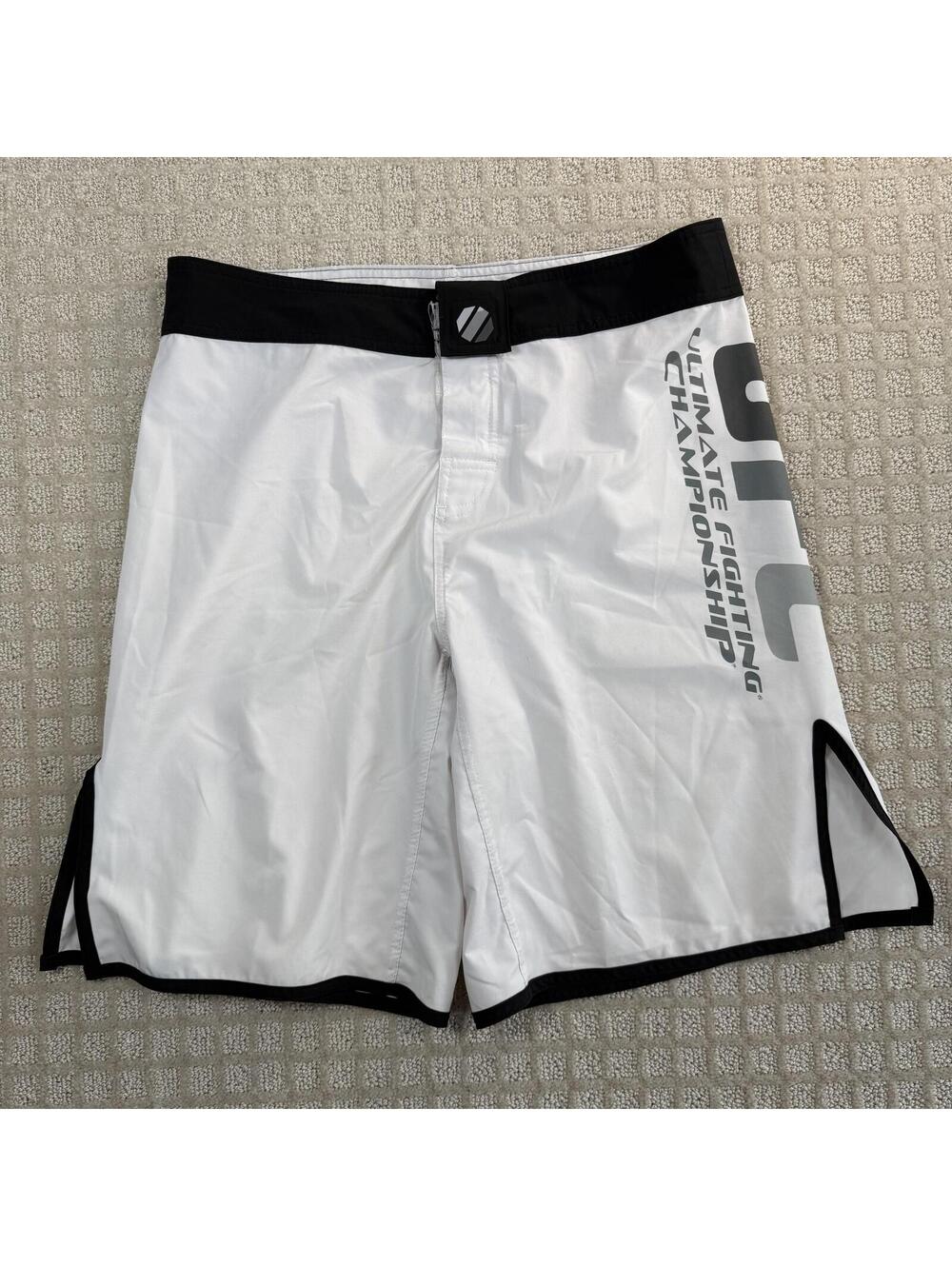 UFC Fight Shorts MMA White Training Shorts Men 32